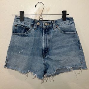 Urban Outfitters High Rise Mom Jean Shorts